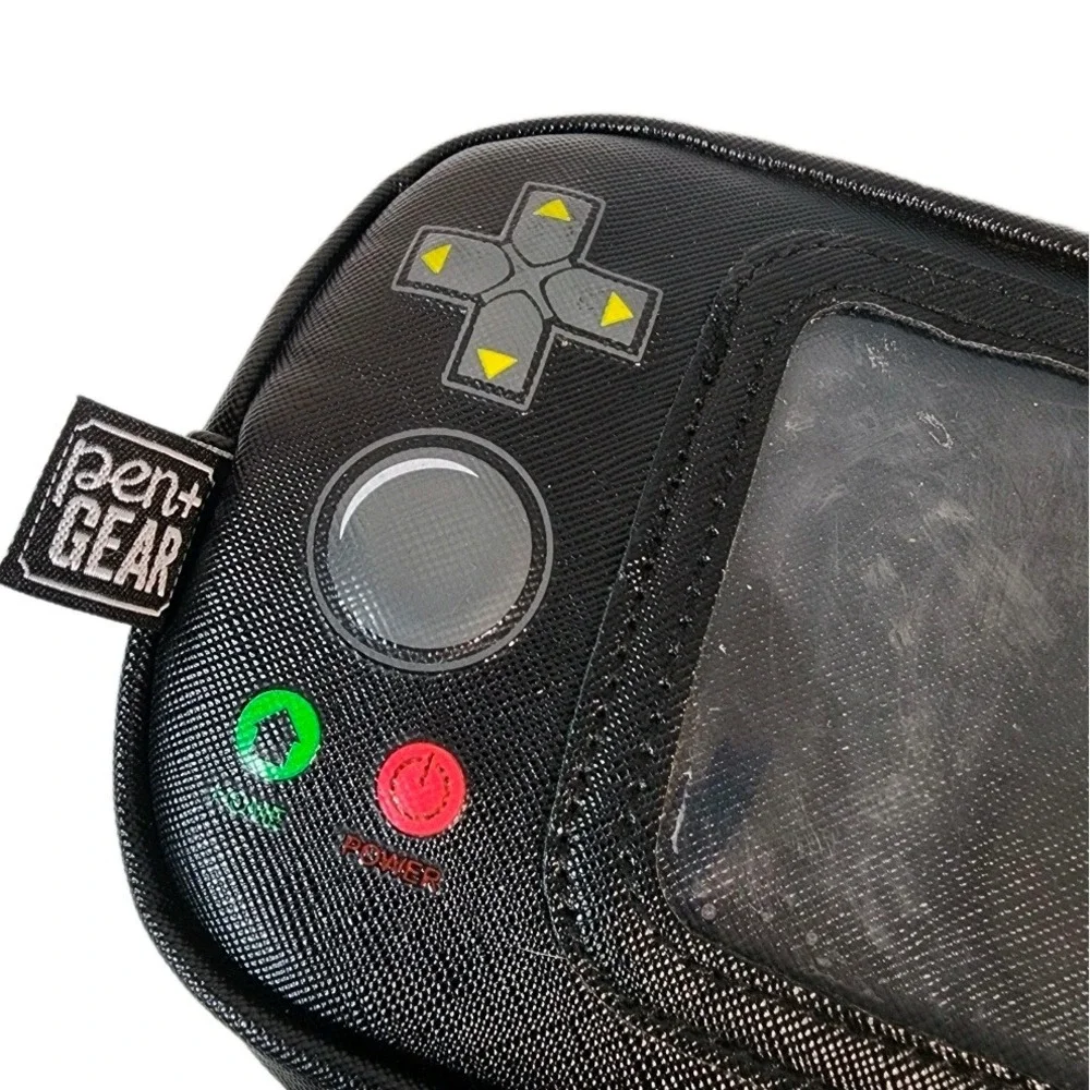 Pen Gear Black Game‎ Controller Pencil Case Pouch Bag